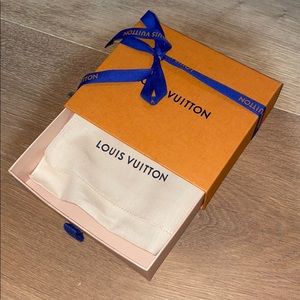 Small Louis Vuitton Box + Dust Bag